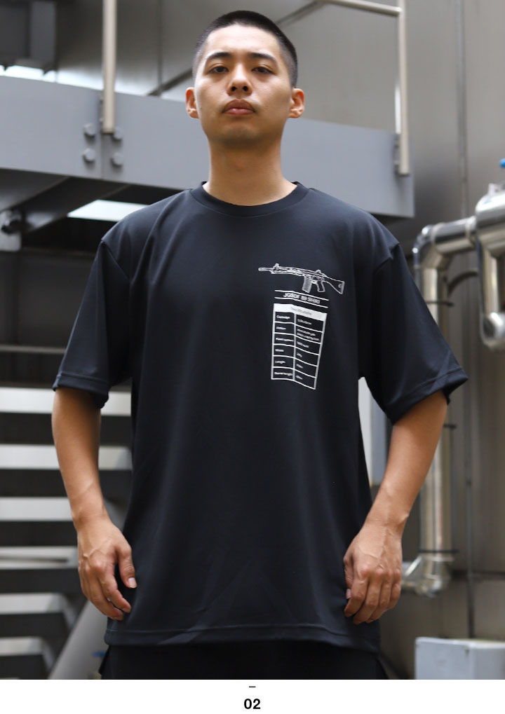 自衛隊 グッズ 89式自動小銃 陸自 メッシュTシャツ 吸水速乾 メッシュ