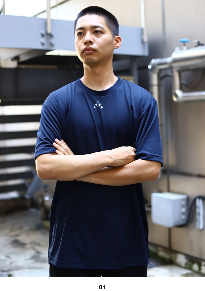 美品 Blue Impulse 半袖シャツ サイズM グレー JASDF 防衛省 防衛省自衛隊グッズ ブルーインパルス マスク Tシャツ セット