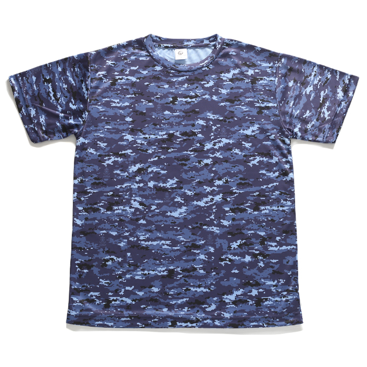 自衛隊 グッズ 海自迷彩 海自 デジタル迷彩 メッシュTシャツ 吸水速乾