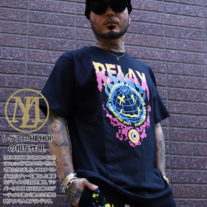 LIVE MECHANICS Tシャツ 半袖 大きいサイズ ライブメカニクス シンプル