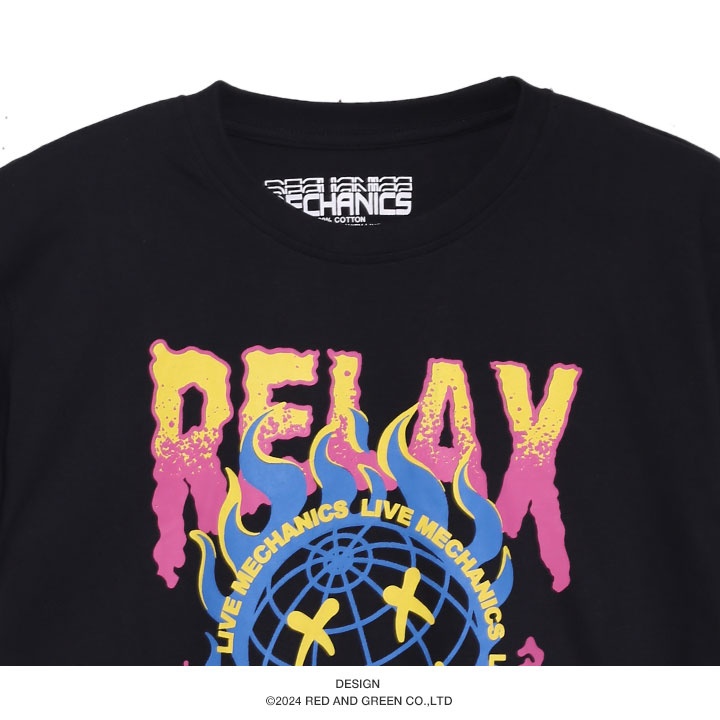 LIVE MECHANICS Tシャツ 半袖 大きいサイズ ライブメカニクス シンプル