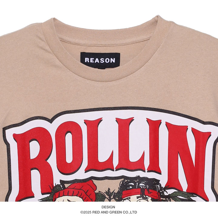 REASON × Cheech & Chong Tシャツ 半袖 大きいサイズ チーチ&チョン