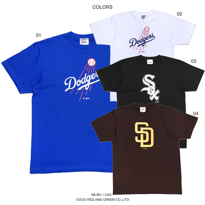 超人気 ドジャース ロサンゼルス MLB Tシャツ 大きいサイズ 半袖 応援グッズ