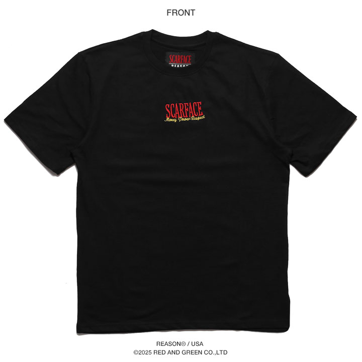 scarface スカーフェイス 肩幅55身幅56袖丈21着丈74 肩幅48cm】【映画Tシャツ】CANNAS Movie スカーフェイス