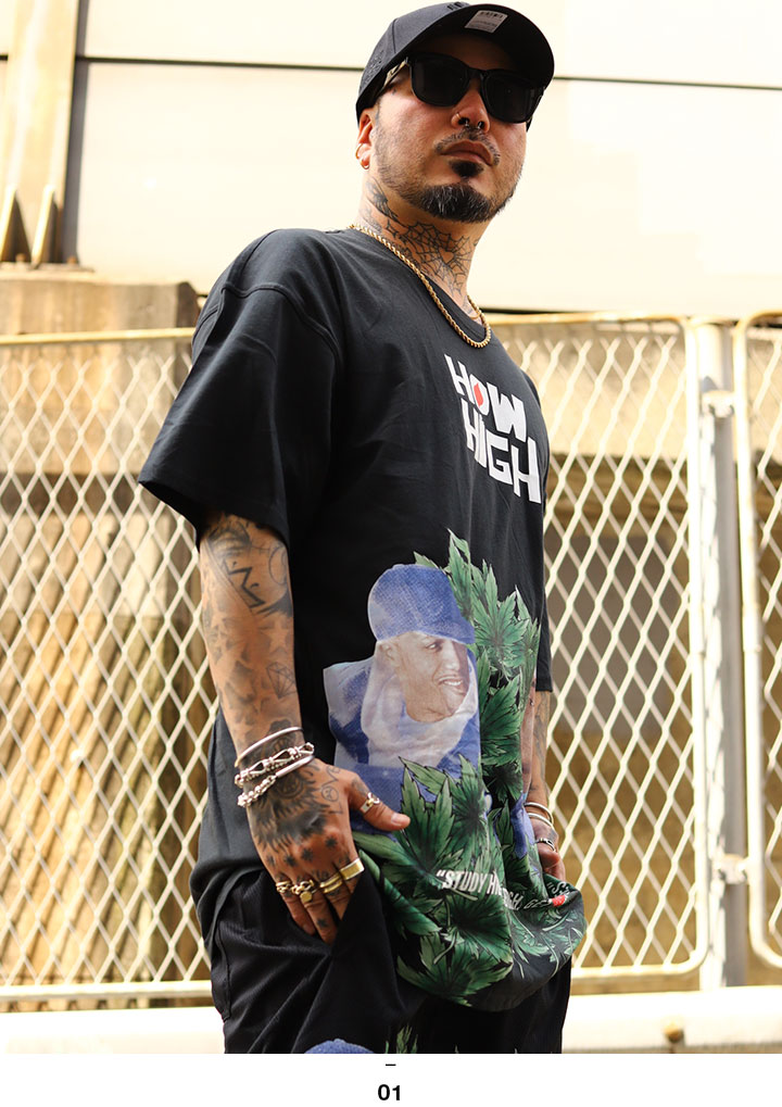 REASON × HOW HIGH Tシャツ 半袖 大きいサイズ ハウ ハイ 映画 ビー