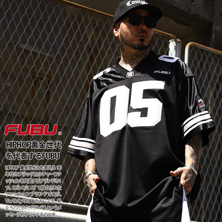 Fubu - iconic jersey フットボールシャツ ジャージ フブ LFYT × FUBU - FOOTBALL JERSEY LE250202