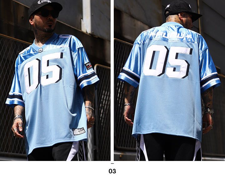 Fubu - iconic jersey フットボールシャツ ジャージ フブ LFYT × FUBU - FOOTBALL JERSEY LE250202