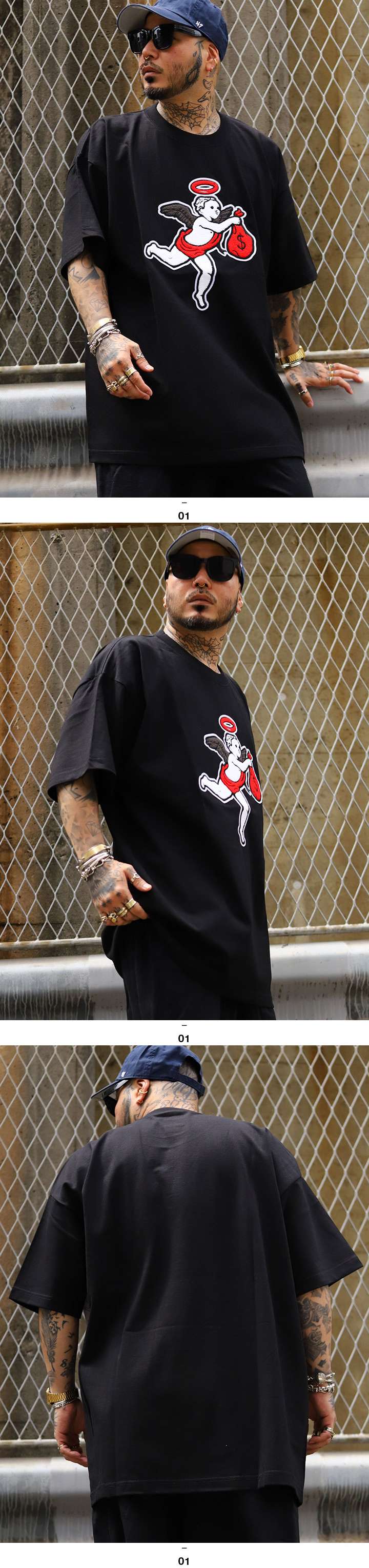 HASTA MUERTE Tシャツ 半袖 大きいサイズ ハスタ ムエルテ シンプル