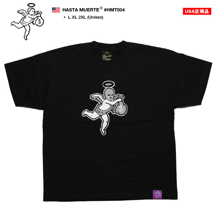 入手困難 即納 送料込 ハスタ ムエルテ HASTA MUERTE Tシャツ HASTA MUERTE Tシャツ 半袖 大きいサイズ ハスタ ムエルテ