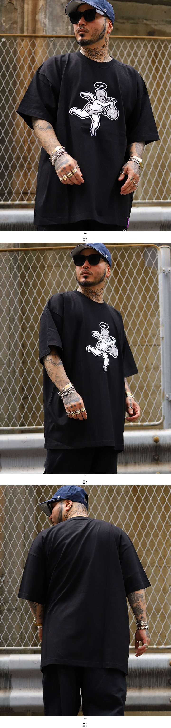 HASTA MUERTE Tシャツ 半袖 大きいサイズ ハスタ ムエルテ