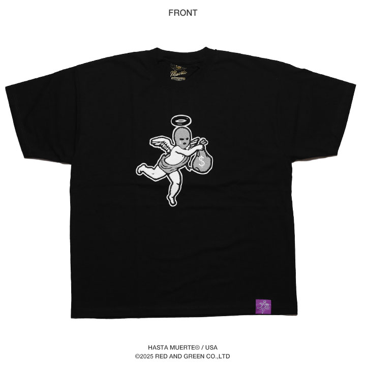 HASTA MUERTE Tシャツ 半袖 大きいサイズ ハスタ ムエルテ シンプル