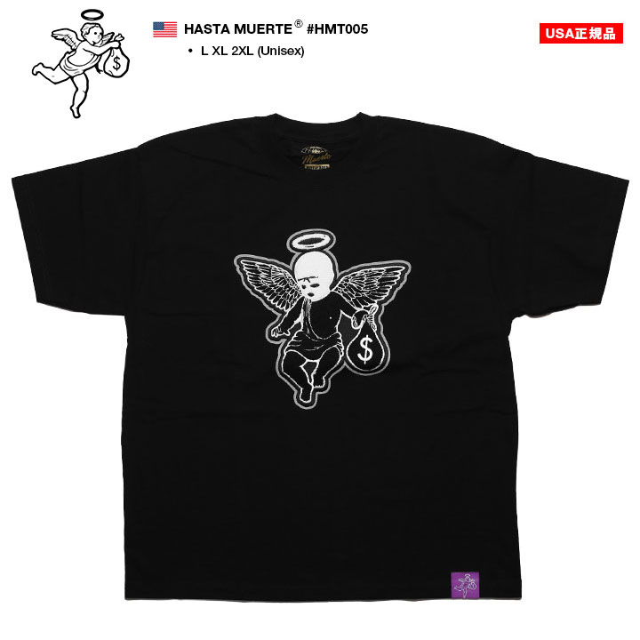 HASTA MUERTE Tシャツ 半袖 大きいサイズ ハスタ ムエルテ