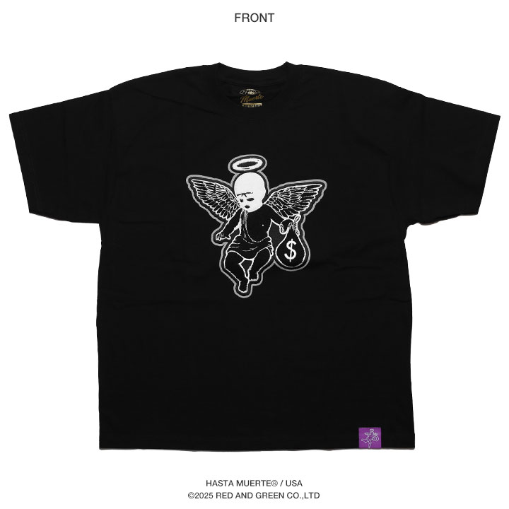 HASTA MUERTE Tシャツ 半袖 大きいサイズ ハスタ ムエルテ シンプル