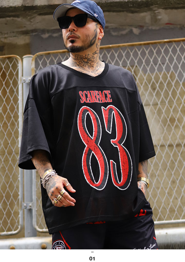 シュプリーム スカーフェイス Tシャツ ブラック L スカーフェイス tシャツ(メンズトップス) | ファッション の