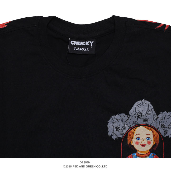 REASON × Chucky Tシャツ 半袖 大きいサイズ チャッキー Child's