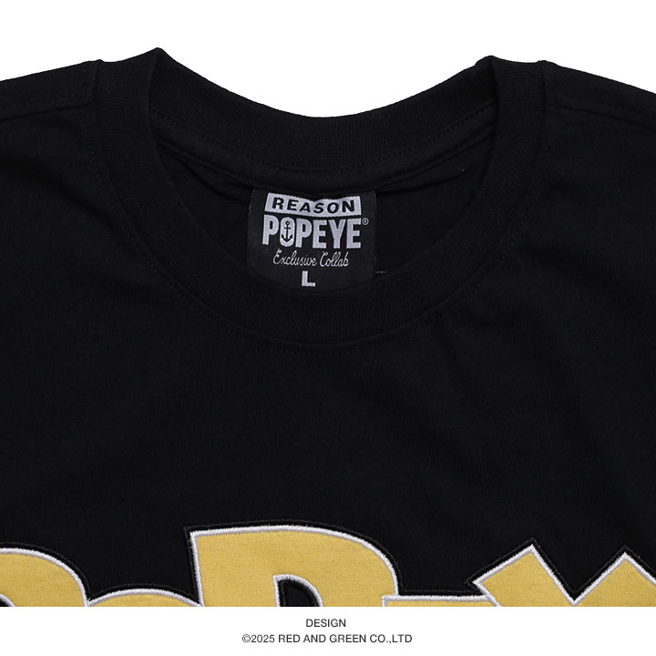 入手困難 メール便送料込 リーズン REASON × Popeye Tシャツ REASON × ポパイ Tシャツ 半袖 大きいサイズ Popeye 限定 コラボ