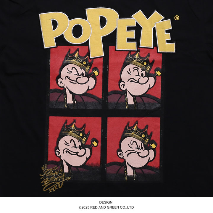 入手困難 メール便送料込 REASON × Popeye ノースリーブTシャツ REASON × ポパイ Tシャツ 半袖 大きいサイズ Popeye 限定 コラボ
