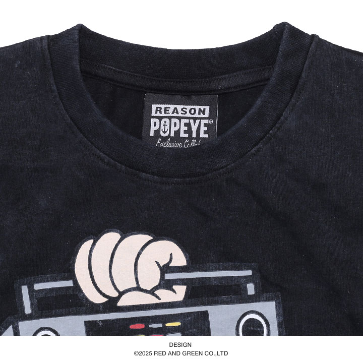 REASON × ポパイ Tシャツ 半袖 大きいサイズ Popeye 限定 コラボ