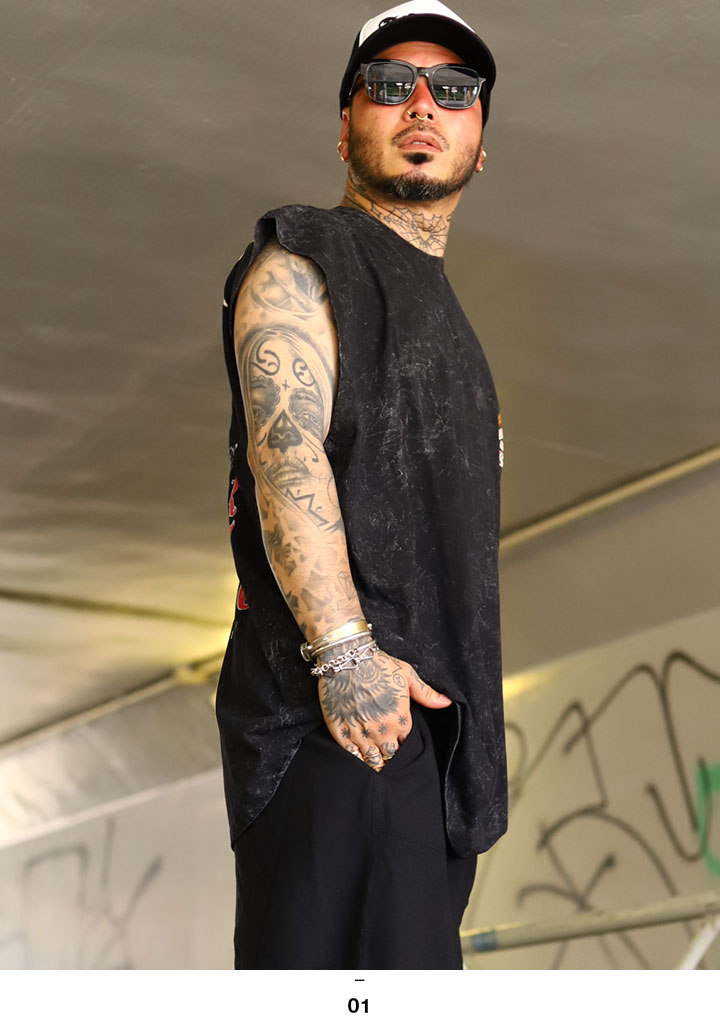 JOKER ジョーカー ジャージ タンクトップ ネイビー XL