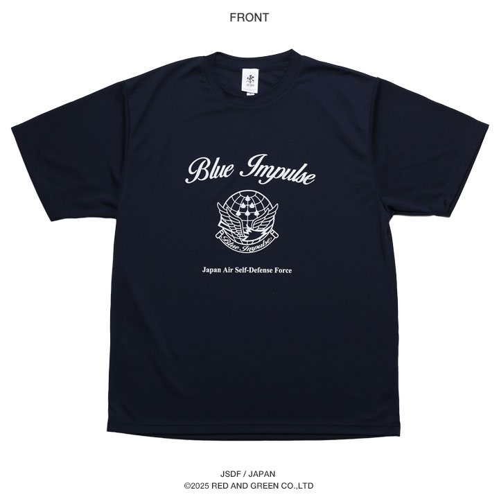 自衛隊 グッズ ブルーインパルス エンブレム 空自 メッシュTシャツ