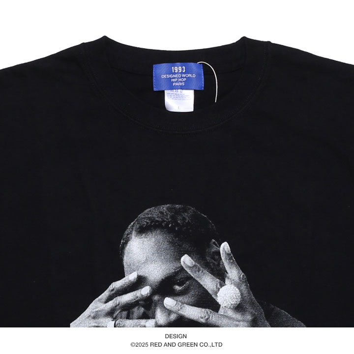 1993 DESIGNED WORLD HIPHOP Tシャツ 半袖 大きいサイズ ナイン