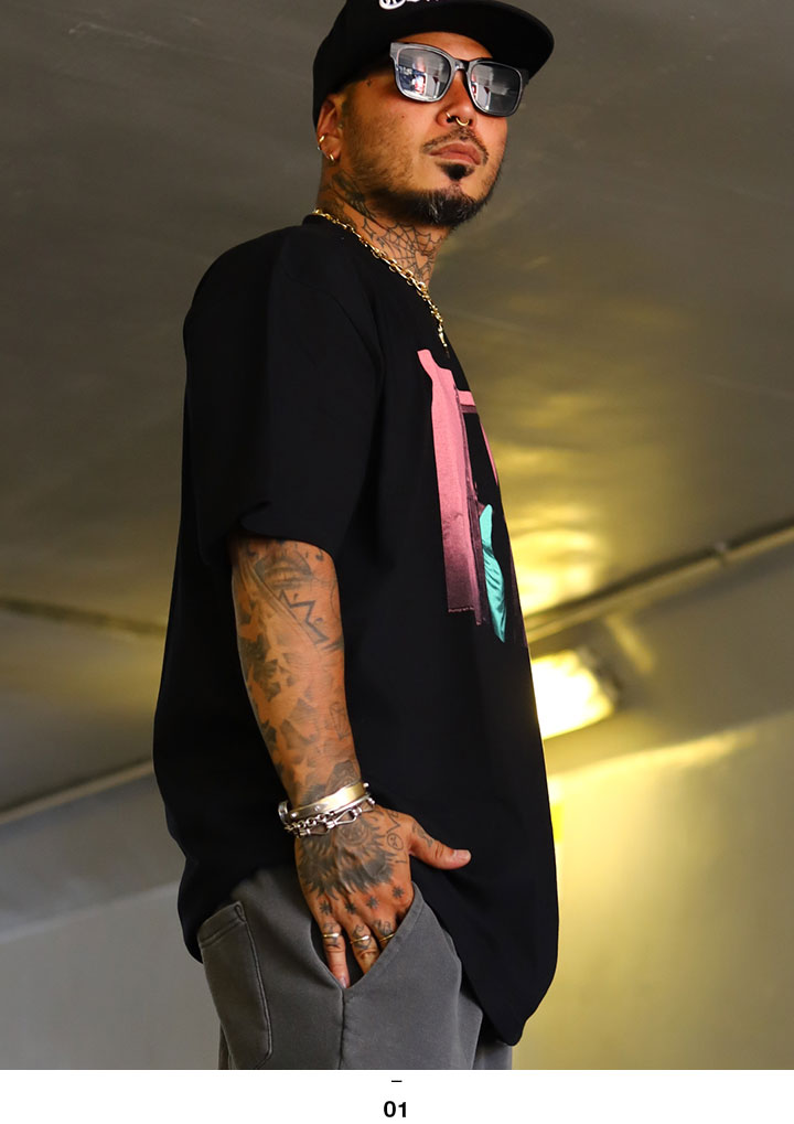 1993 DESIGNED WORLD HIPHOP Tシャツ 半袖 大きいサイズ ナイン