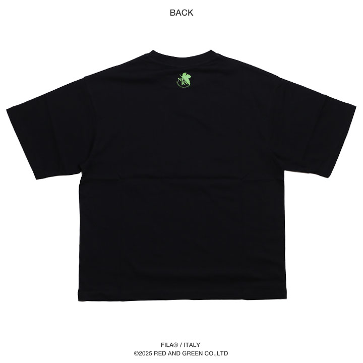 FILA（フィラ） × 新世紀エヴァンゲリオン Tシャツ 半袖 大きいサイズ