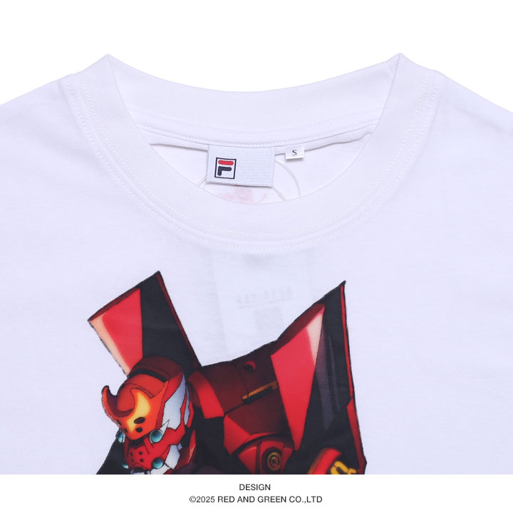 FILA（フィラ） × 新世紀エヴァンゲリオン Tシャツ 半袖 大きいサイズ 