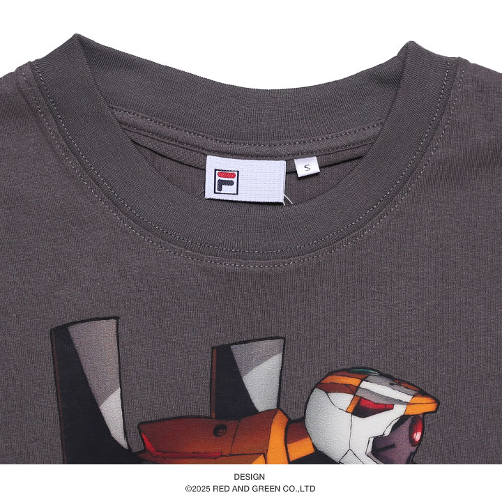 FILA（フィラ） × 新世紀エヴァンゲリオン Tシャツ 半袖 エヴァン