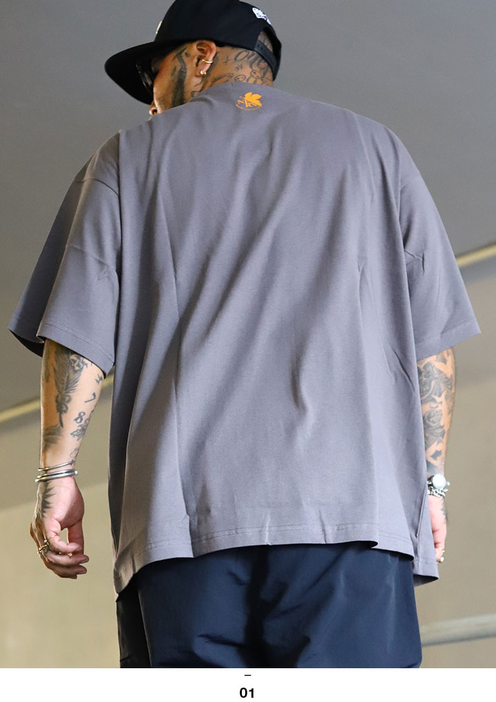 FILA（フィラ） × 新世紀エヴァンゲリオン Tシャツ 半袖 エヴァン 