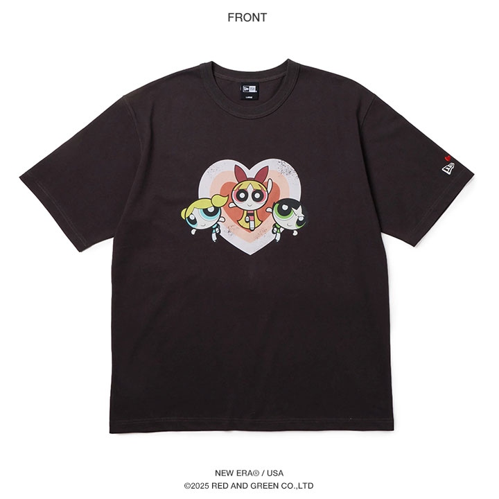 NEWERA × The Powerpuff Girls Tシャツ パワーパフガールズ 半袖