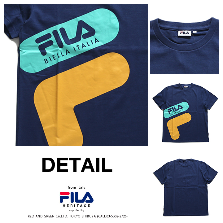 FILA（フィラ） BTS着用モデル FILA Tシャツ 半袖 男女兼用 Fサイズ