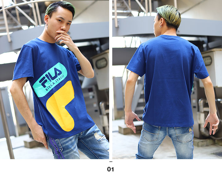 FILA BTS着用モデル フィラ Tシャツ 半袖 男女兼用 Fサイズ