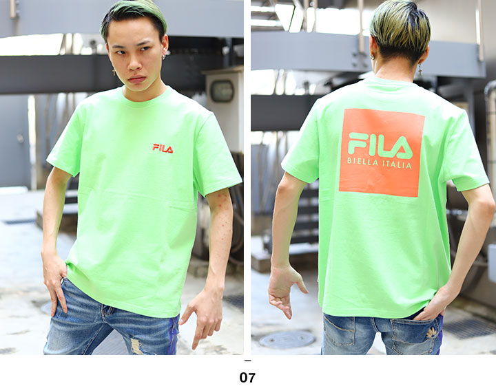 FILA（フィラ） BTS着用モデル FILA Tシャツ 半袖 男女兼用 Fサイズ