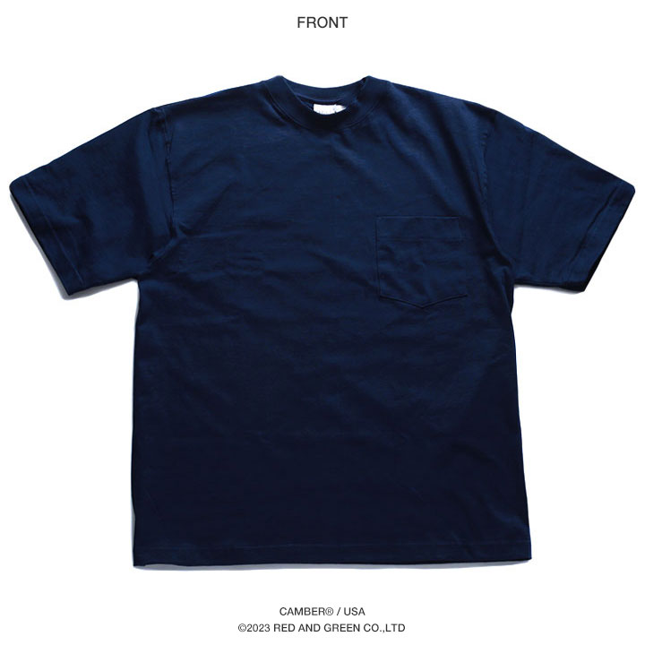 新品 USA製 CAMBER Tシャツ 半袖 ワイドシルエット ショート丈 CAMBER tシャツ Camber(キャンバー)/8Oz マックスウェイト