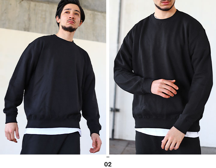 ストリート系 無地 シンプル トレーナー ブランド スケボー 長袖