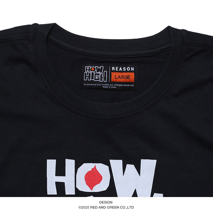 REASON × HOW HIGH セットアップ 半袖 ブランド Tシャツ ハーフパンツ