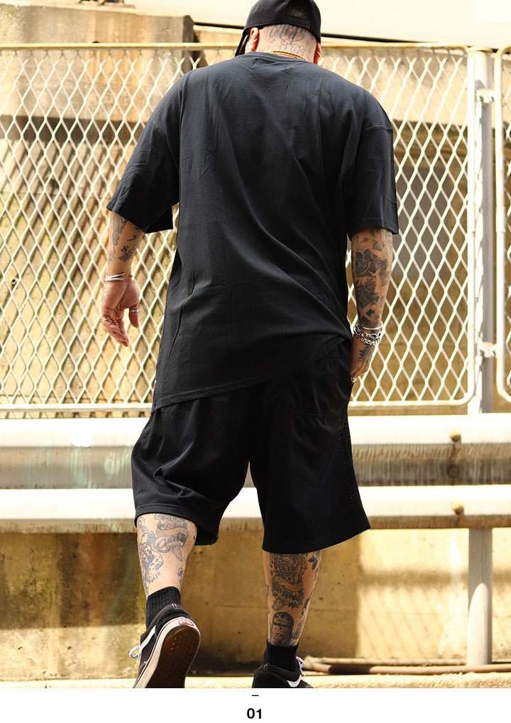 REASON × HOW HIGH セットアップ 半袖 ブランド Tシャツ ハーフ