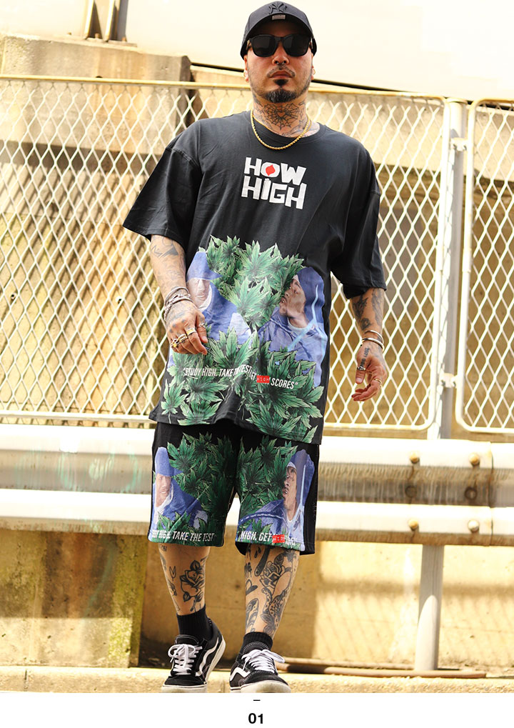 NEWERA ハット SOPH 半袖シャツ ハーフパンツ ハイビスカス柄