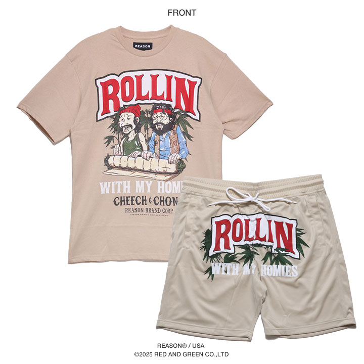 PLAN C プランシー 半袖シャツ＋ハーフパンツ セットアップ