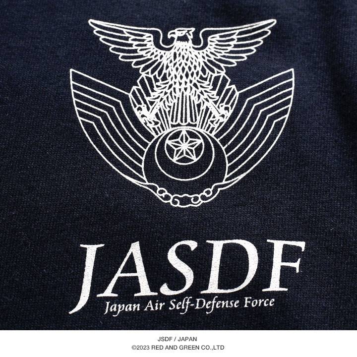 自衛隊 グッズ 空自 航空自衛隊 ロンT 大きいサイズ Tシャツ 長袖 シンボルマーク JASDF ロゴ 防衛省 航空｜weekindenim｜12