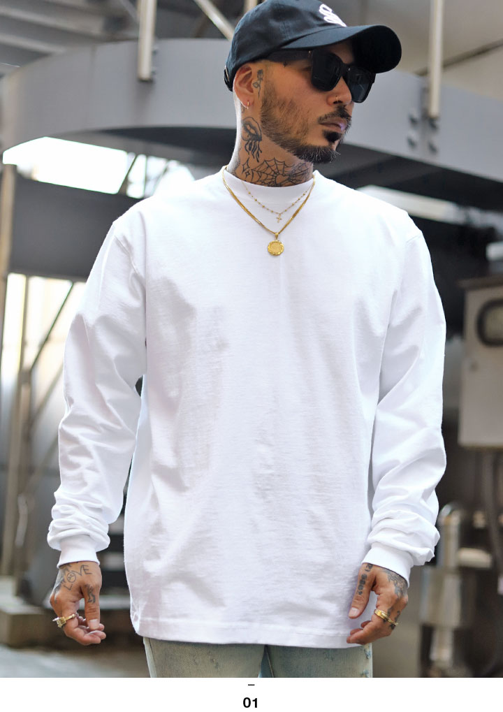 CAMBER ロンT 大きいサイズ キャンバー アメリカ製 Tシャツ 長袖 無地 