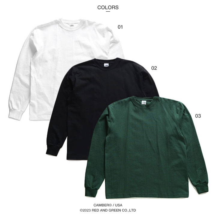 CAMBER ロンT 大きいサイズ キャンバー アメリカ製 Tシャツ 長袖