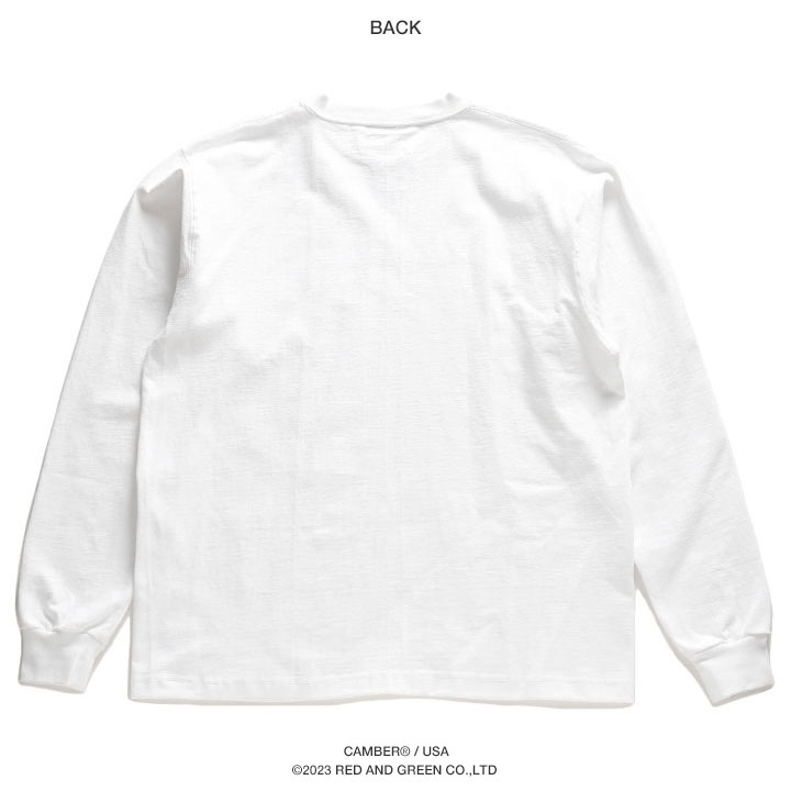CAMBER ロンT 大きいサイズ キャンバー アメリカ製 Tシャツ 長袖 無地