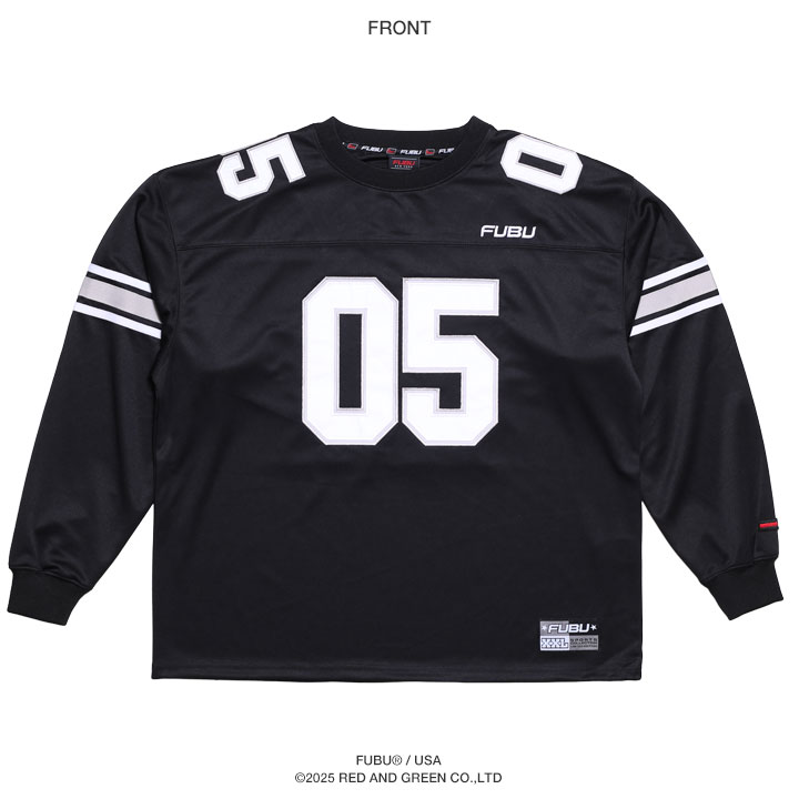 FUBU ベースボールジャージ ブラック 05 FUBU ベースボールジャージ ブラック 05 FUBU ベースボールジャージ