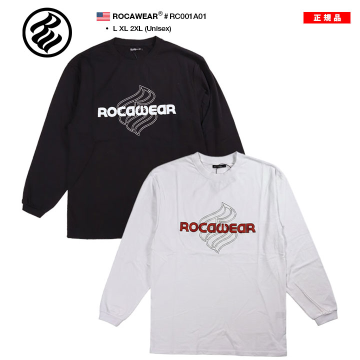 ROCAWEAR（ロカウェア） 公式 ロンT JAY-Z 大きいサイズ Tシャツ 長袖