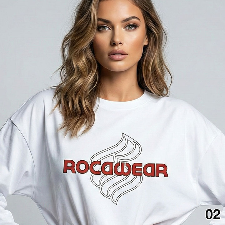 ROCAWEAR（ロカウェア） 公式 ロンT JAY-Z 大きいサイズ Tシャツ 長袖