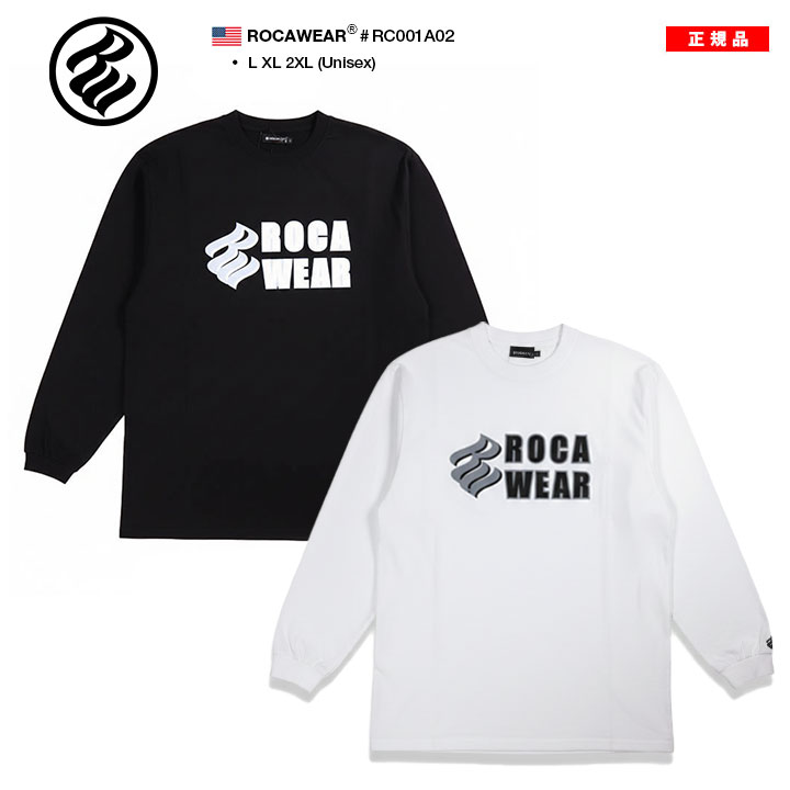 ROCAWEAR（ロカウェア） 公式 ロンT JAY-Z 大きいサイズ Tシャツ 長袖