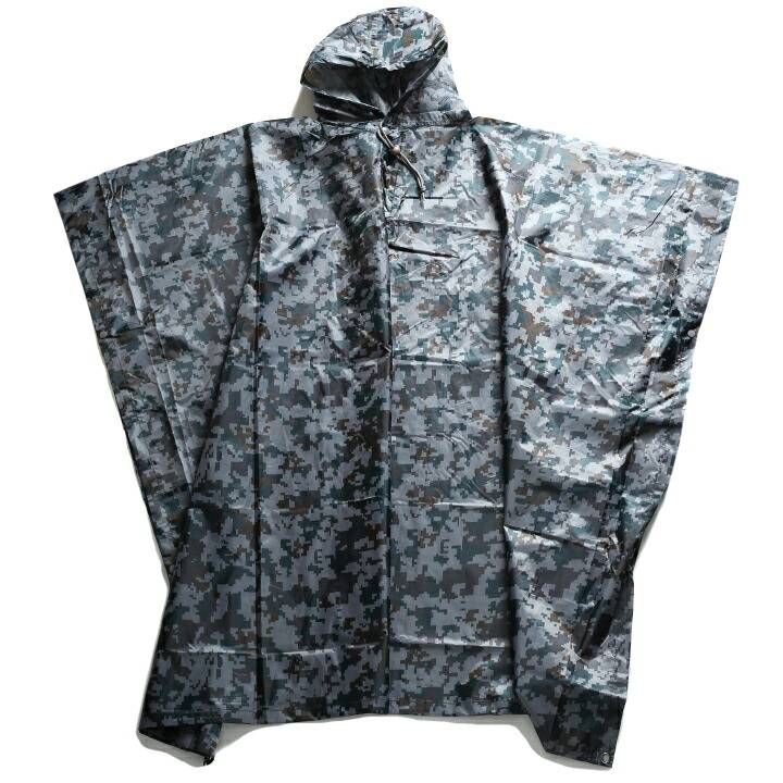 防衛省自衛隊グッズ レインコート メンズ レインポンチョ 100cm レイン
