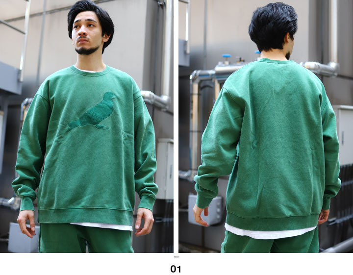 staple STAPLE トレーナー ブランド スケボー 長袖 スウェット